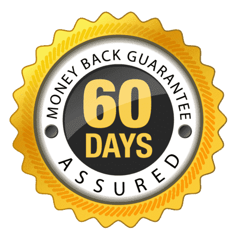 LipoJaro 60-day money-back guarantee badge